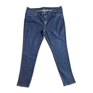 a.n.a. Jeans Women's Size 20W (40x30) Jegging Jeans Denim Blue Cotton Blend
